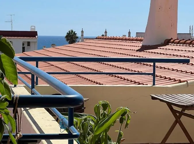 아파트 Olhos Do Mar 209 Grande Terraco Vista Mar *